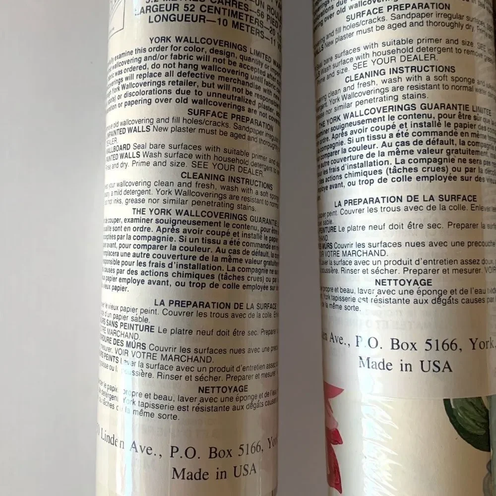 York Floral Botanical Wallpaper By The Roll